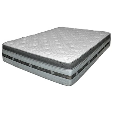 Queen Pillow Top Hybrid Mattress and 4M Adjustable Base